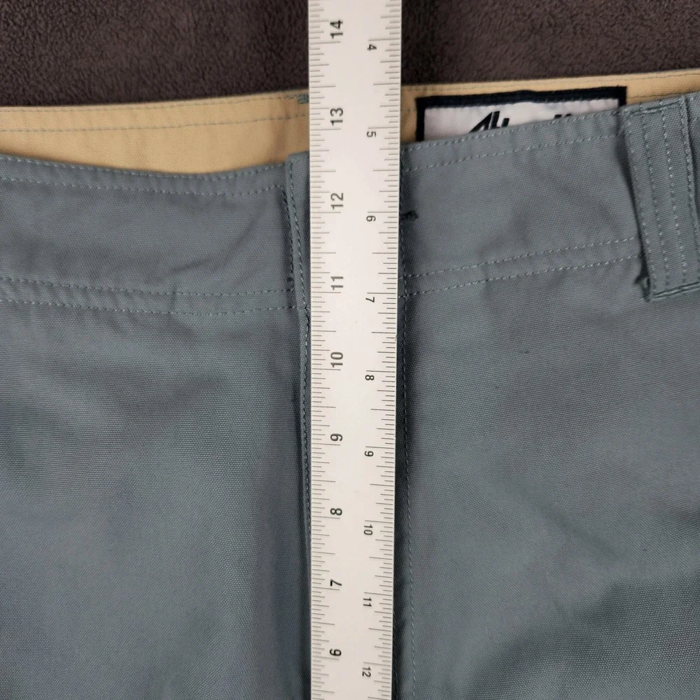 Atlantis‎ WeatherGear Sailing Shorts Mens Medium Blue Gray Performance Nautical
